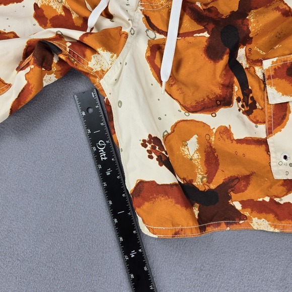 Breakwater Board‎ Shorts Mens Medium Floral Hawaiian Pattern Beach Pool Cruise - Picture 5 of 6